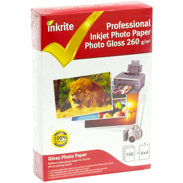 PhotoPlus Premium Paper Photo Gloss 260gsm Photo 6x4 (100 sheets)