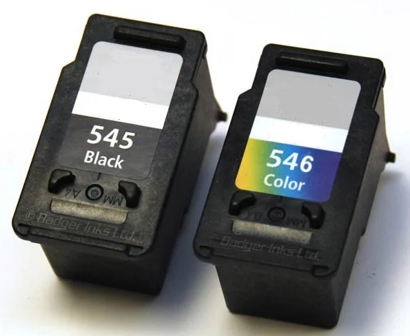 COMPATIBLE CANON PG-545XL & 546XL HIGH YIELD BLACK & COLOUR INK CARTRIDGE MULITPACK