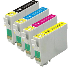 Compatible Epson 604XL 4 Colour High Capacity Ink Cartridge Multipack (C13T10H94010 Pineapple)