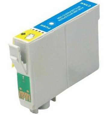 Compatible Epson 503XLC (C13T09R24010 Chilli) High Yield Cyan Inkjet Print Cartridge