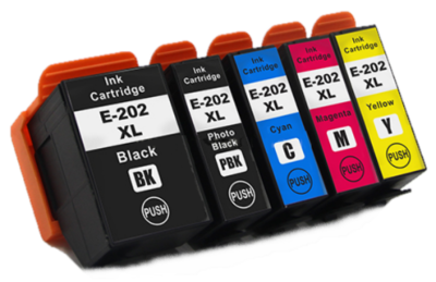 Compatible Epson 202XL High Capacity 5 Colour Ink Cartridge Multipack (T02G7 Kiwi)